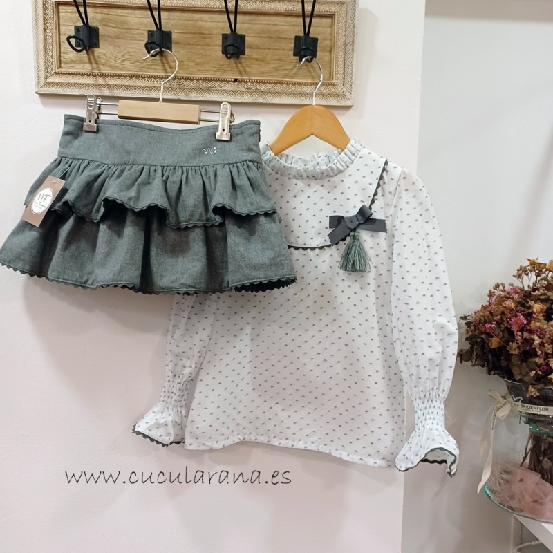 Noma fernandez conjunto blusa y short gaia