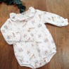 Pelele unisex ciervo beige