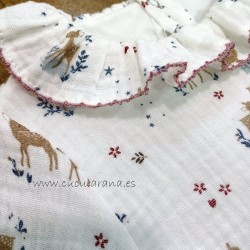 Pelele unisex ciervo beige