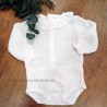 body cuello bebe bambula beige