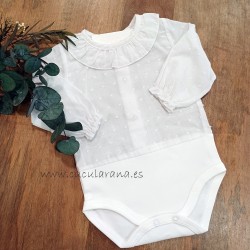 body blanco plumeti