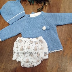 Conjunto bebe azul