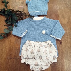 Conjunto bebe azul