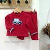 Conjunto Chandal niño rojo kiz