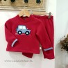 Conjunto Chandal niño rojo kiz
