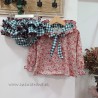 sudadera y braga flores MRT de la martinica