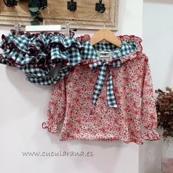 sudadera y braga flores MRT de la martinica