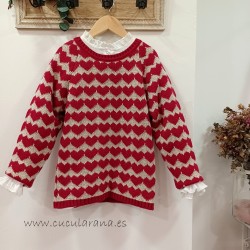 Jersey de niña pink y red...