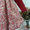vestido niña punto granate de granlei