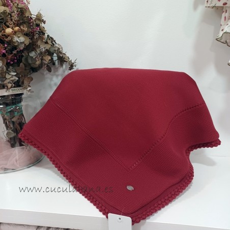 Manta bebe con borreguito beige