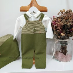 Conjunto niño polo y pelele...