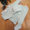 Conjunto jubon con polaina y capota