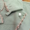 Conjunto jubon con polaina y capota