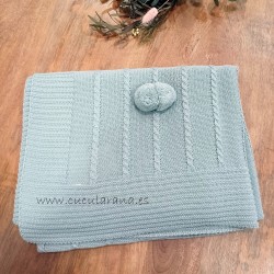 Toquilla bebe verde menta