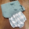Toquilla bebe verde menta