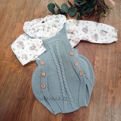 Conjunto de bebe peto con...