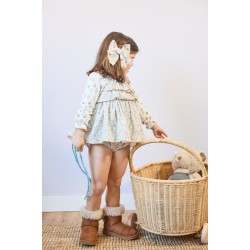 La Martinica conjunto niña blusa y ranita montpellier