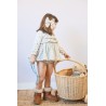La Martinica conjunto niña blusa y ranita montpellier