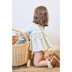 La Martinica conjunto niña blusa y ranita montpellier