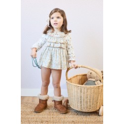 La Martinica conjunto niña blusa y ranita montpellier