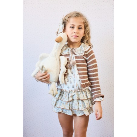 La Martinica conjunto niña blusa y braguita montpellier