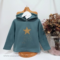 Be more sudadera azul tiza...