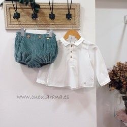 be more camisa bebe beige