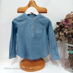 be more camisa niño denim