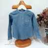 be more camisa niño denim