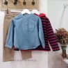 be more camisa niño denim