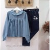 Be more pantalón vaquero niña denim