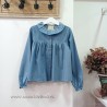 be more camisa niña denim