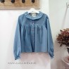 be more camisa niña denim