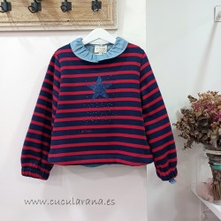 be more camisa niña denim