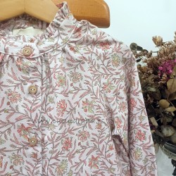 Be more blusa rosa estampado flores