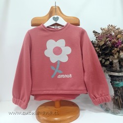 Be more sudadera niña teja...