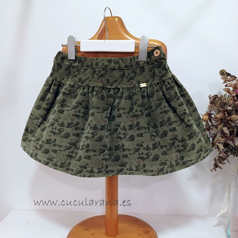 Be more falda niña camuflaje