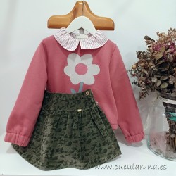 Be more falda niña camuflaje