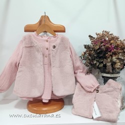 Be more blusa niña bambula rosa