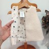 be more chaleco beige estrellas