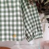 Be more blusa cuadros verde