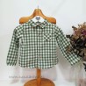 be more camisa bebe cuadro vichy