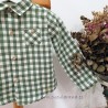 be more camisa bebe cuadro vichy