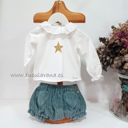 be more camiseta bebe estrella