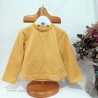 Cesar Blanco sudadera felpa mostaza