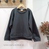 Sudadera unisex felpa gris ceniza