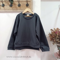 Sudadera unisex felpa gris ceniza