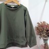Sudadera unisex felpa verde olivo