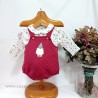 Conjunto bebe granate