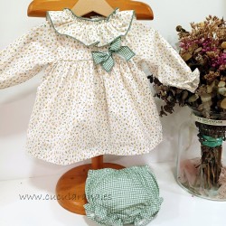 Vestido bebe pollitos
